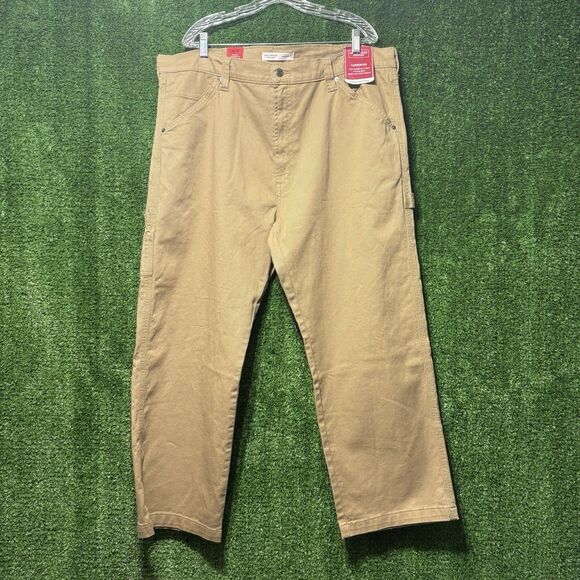 Levi’s Brown Straight Leg Carpenter Work Pants  Casual/Work Pant Men’s 42x30 - Picture 1 of 7